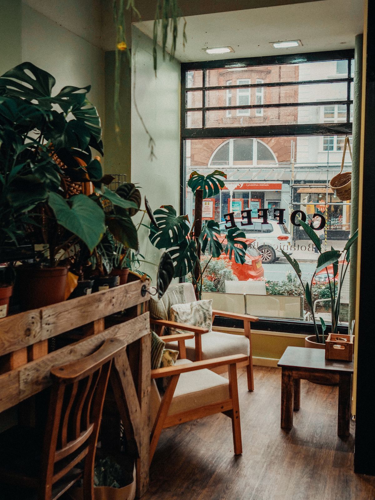 カフェの店内風景